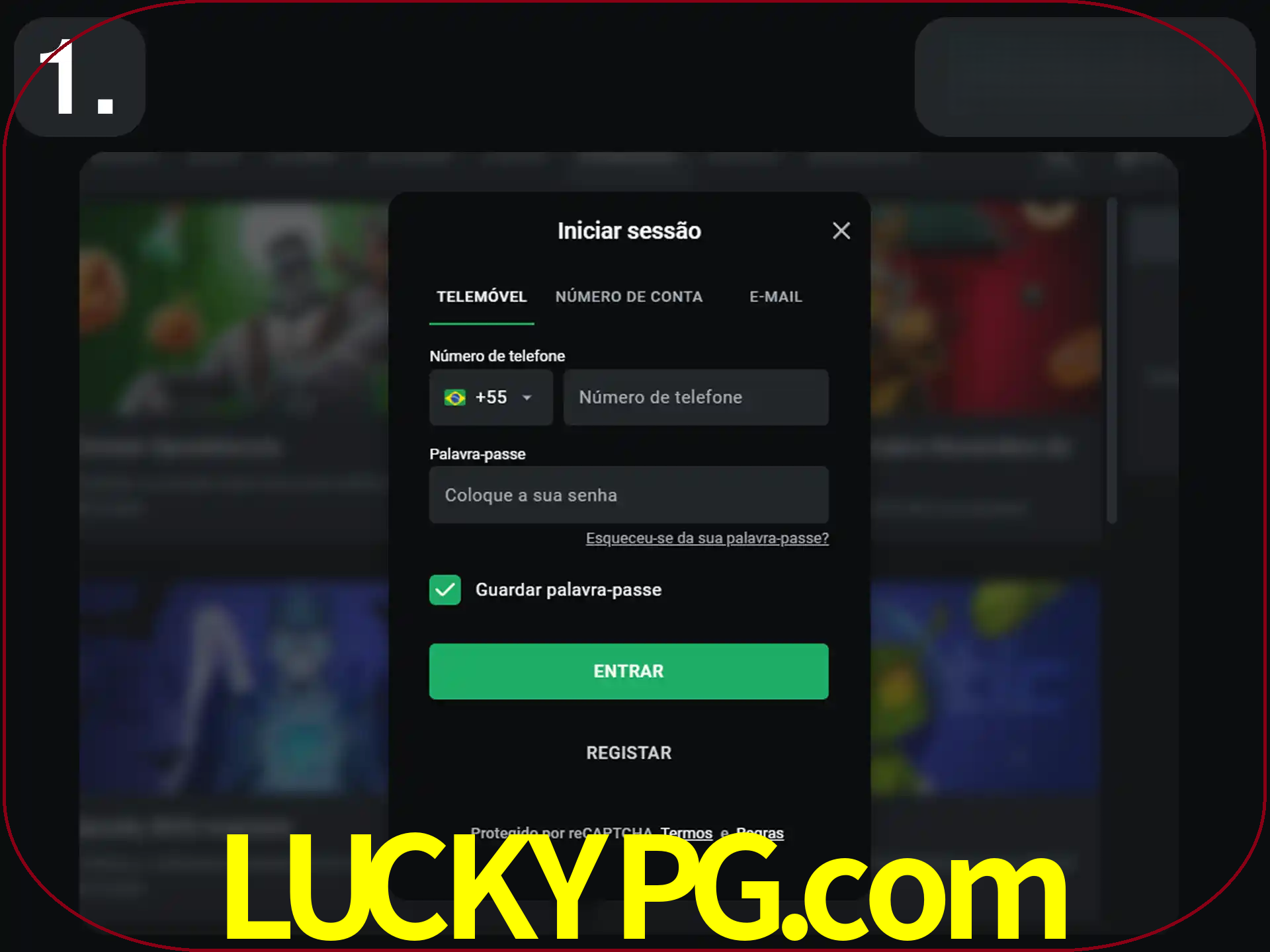 Acesse o site.